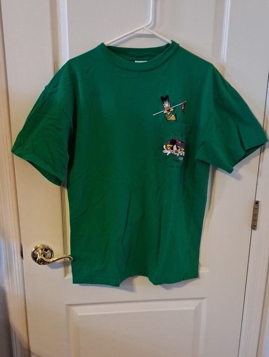 Disney Other - Disney Green Short Sleeve Tee with Goofy Pocket Graphic. -Men L